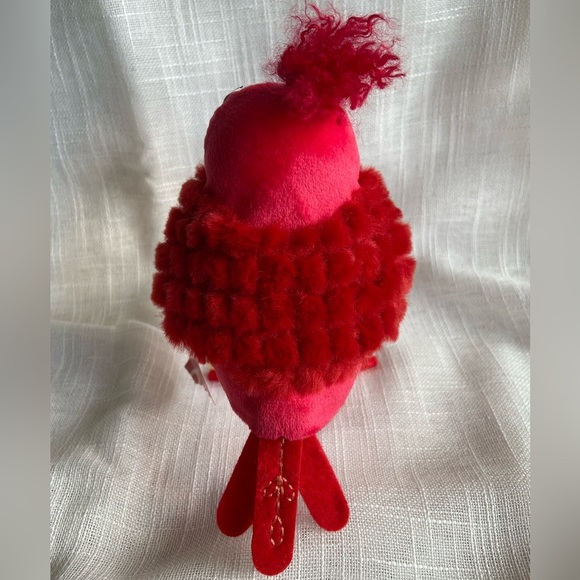 Spritz Featherly Friends Set of 3 Valentine's Plush Birds Toots Buttons Floof - Picture 8 of 10